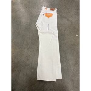 Levi’s 501 Off White 38x32 NWT Straight Leg Made In Mexico